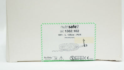 Vygon 1362.102 Nutrisafe 2 (PUR) Feeding Tubes 10Fr x 125cm - Box of 25
